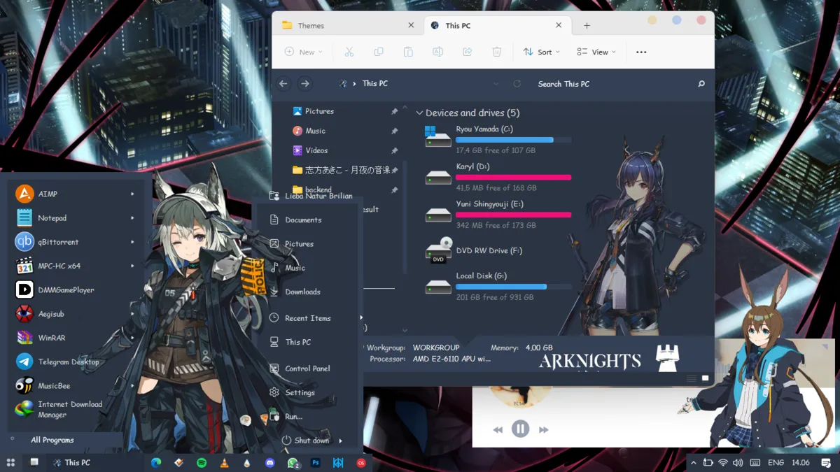 preview themes